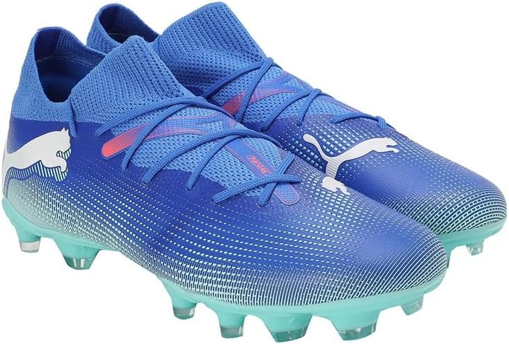 image:imagePUMA Womens Future 7 Match Firm GroundArtificial Ground Soccer Cleats BlueBluemazing Puma White Electric Peppermint