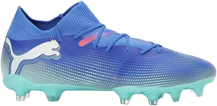 image:imagePUMA Womens Future 7 Match Firm GroundArtificial Ground Soccer Cleats BlueBluemazing Puma White Electric Peppermint