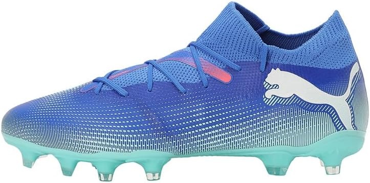 image:imagePUMA Womens Future 7 Match Firm GroundArtificial Ground Soccer Cleats BlueBluemazing Puma White Electric Peppermint
