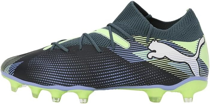 image:imagePUMA Womens Future 7 Match Firm GroundArtificial Ground Soccer Cleats BlueGray Skies Puma White Fizzy Apple