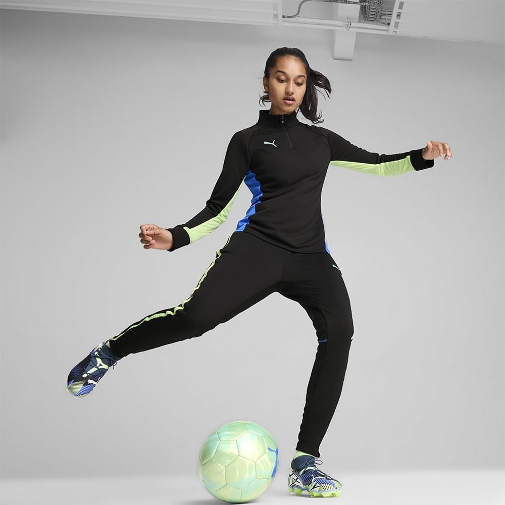 image:imagePUMA Womens Future 7 Match Firm GroundArtificial Ground Soccer Cleats BlueGray Skies Puma White Fizzy Apple