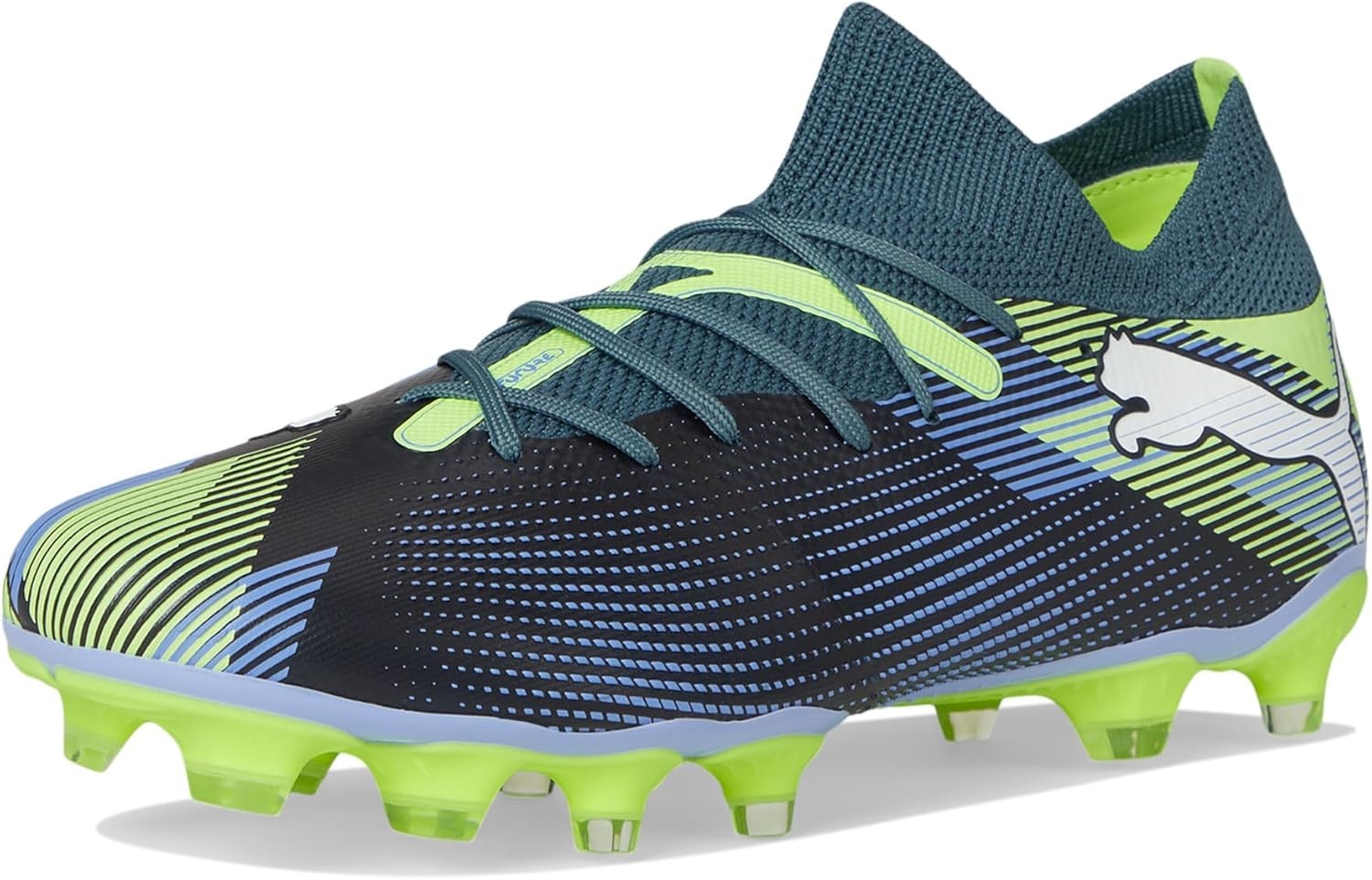 image:imagePUMA Womens Future 7 Match Firm GroundArtificial Ground Soccer Cleats BlueGrey