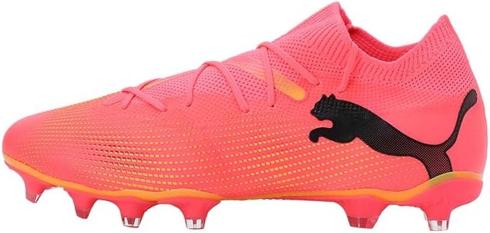 image:imagePUMA Womens Future 7 Match Firm GroundArtificial Ground Soccer Cleats BlueSunset Glow Puma Black Sun Stream