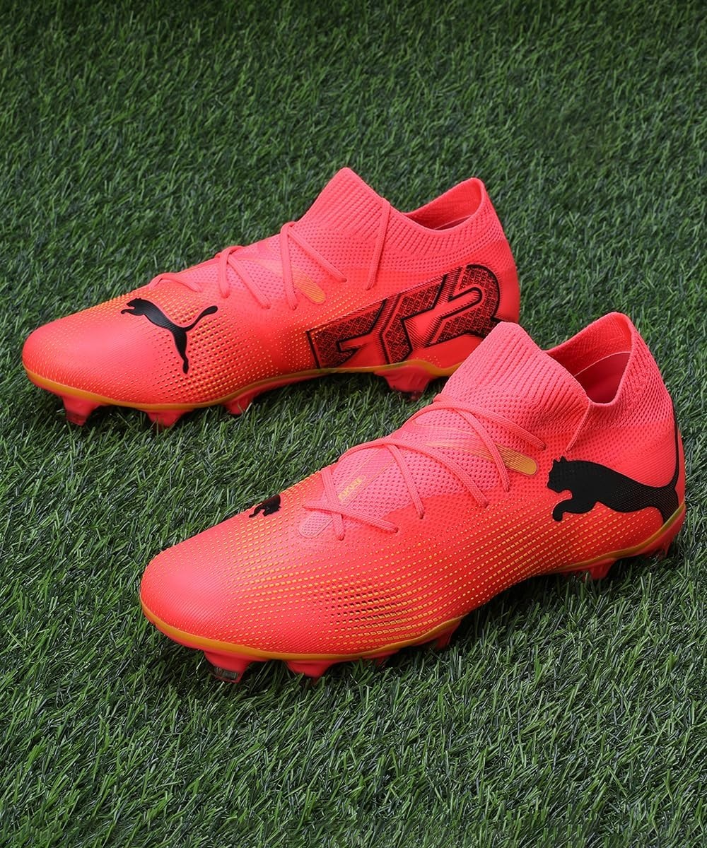 image:imagePUMA Womens Future 7 Match Firm GroundArtificial Ground Soccer Cleats BlueSunset Glowblacksun Stream