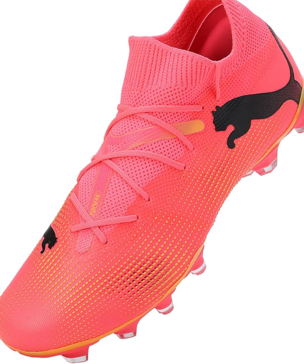 image:imagePUMA Womens Future 7 Match Firm GroundArtificial Ground Soccer Cleats BlueSunset Glowblacksun Stream