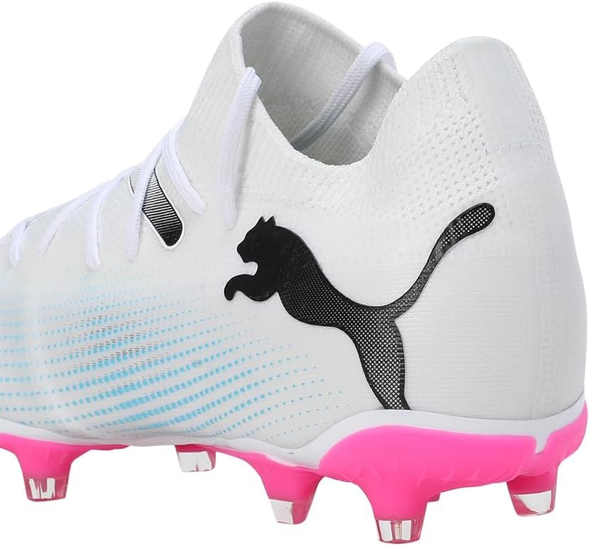 image:imagePUMA Womens Future 7 Match Firm GroundArtificial Ground Soccer Cleats BlueWhiteblackpoison Pink