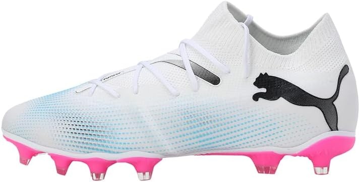 image:imagePUMA Womens Future 7 Match Firm GroundArtificial Ground Soccer Cleats BlueWhiteblackpoison Pink