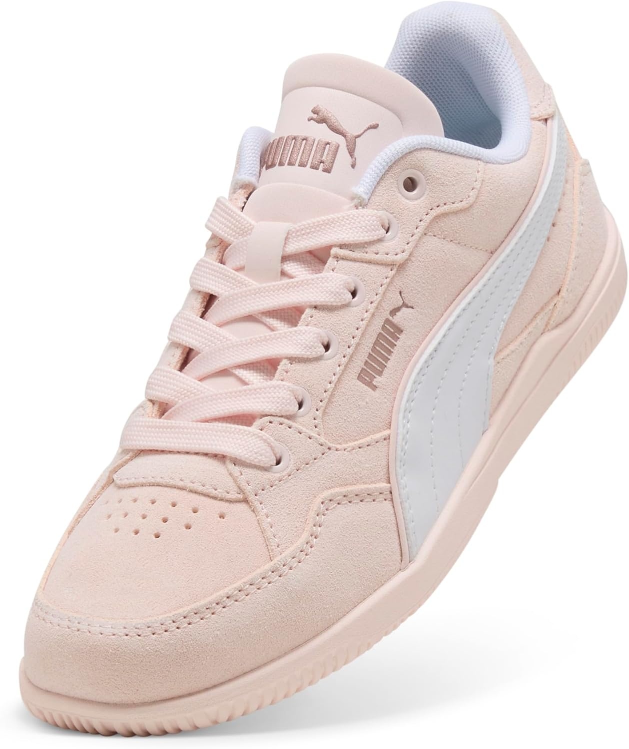 image:imagePUMA Womens KModa Mesh Lace Up Sneakers Shoes CasualJasmine Flowerpuma Whiterose Gold