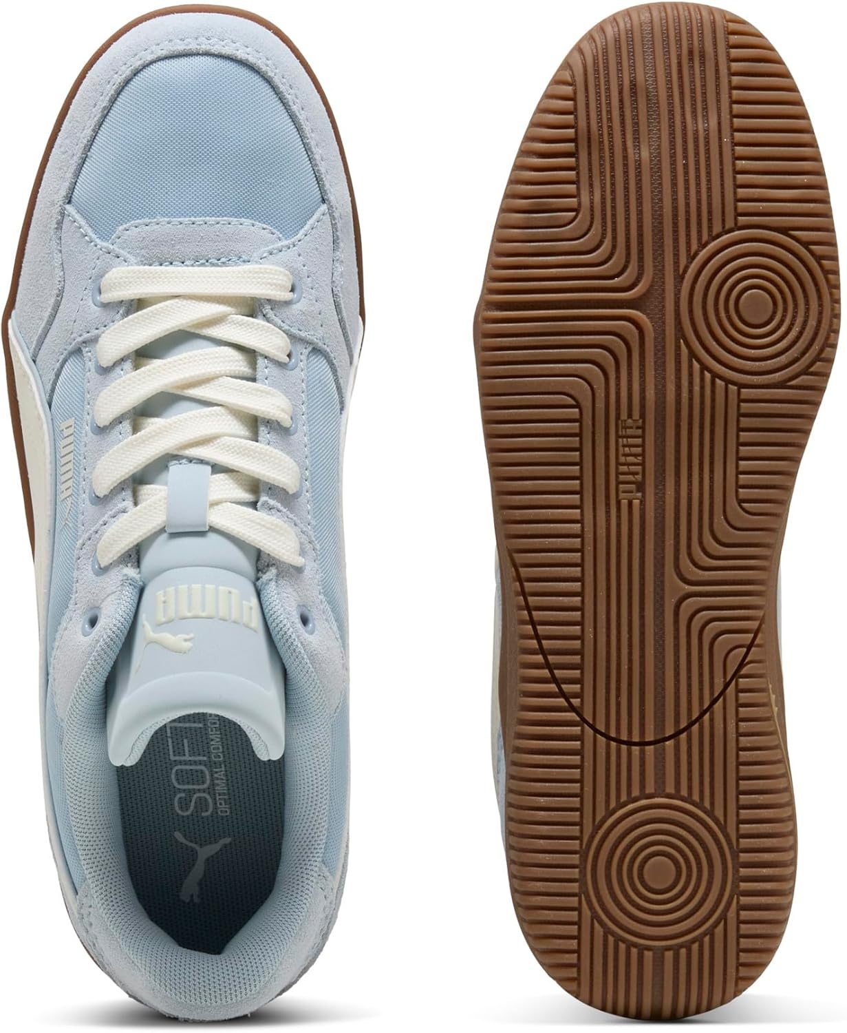 image:imagePUMA Womens KModa Mesh Lace Up Sneakers Shoes CasualLucitewarm Whitegum