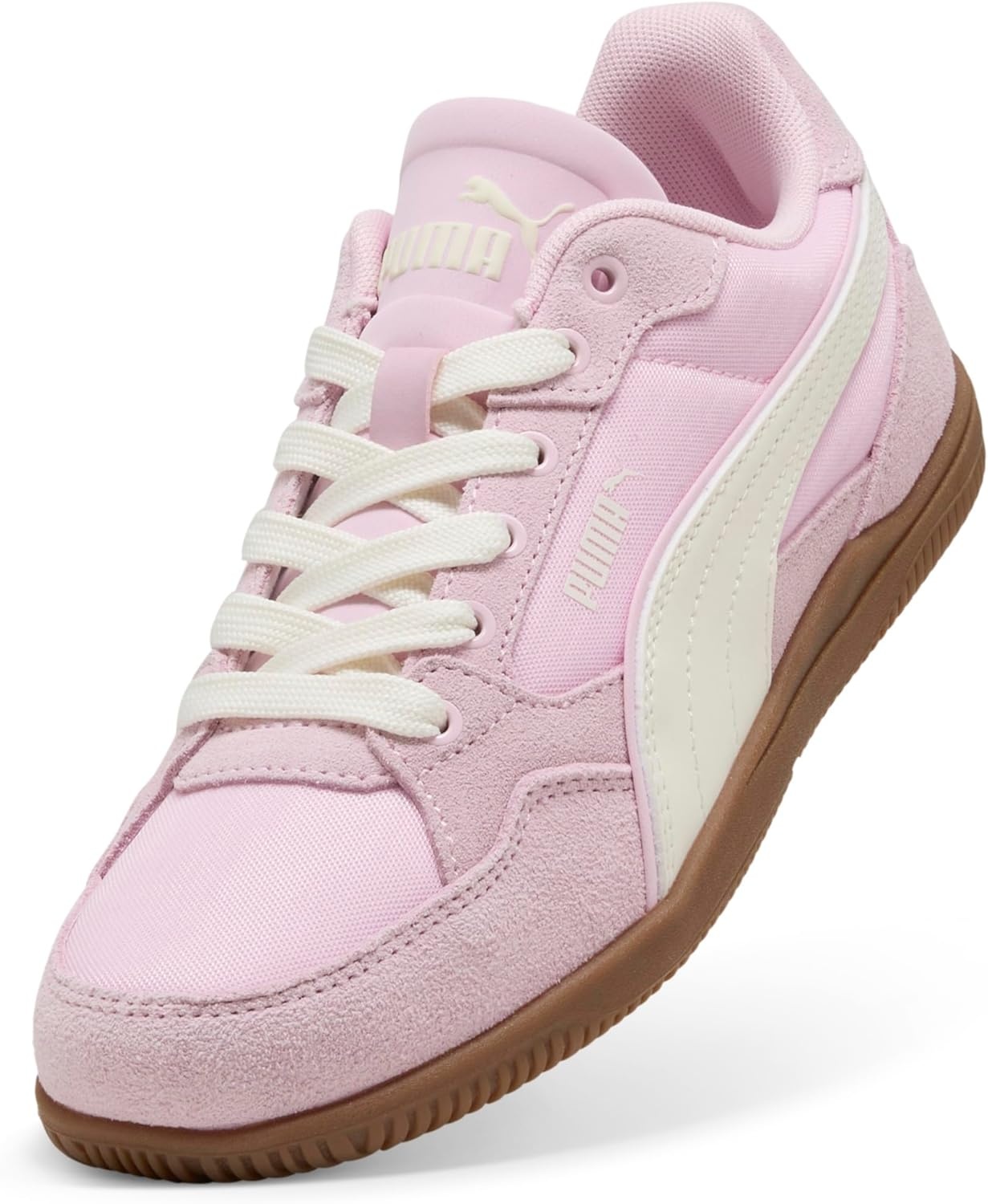 image:imagePUMA Womens KModa Mesh Lace Up Sneakers Shoes CasualPearl Pinkwarm Whitegum