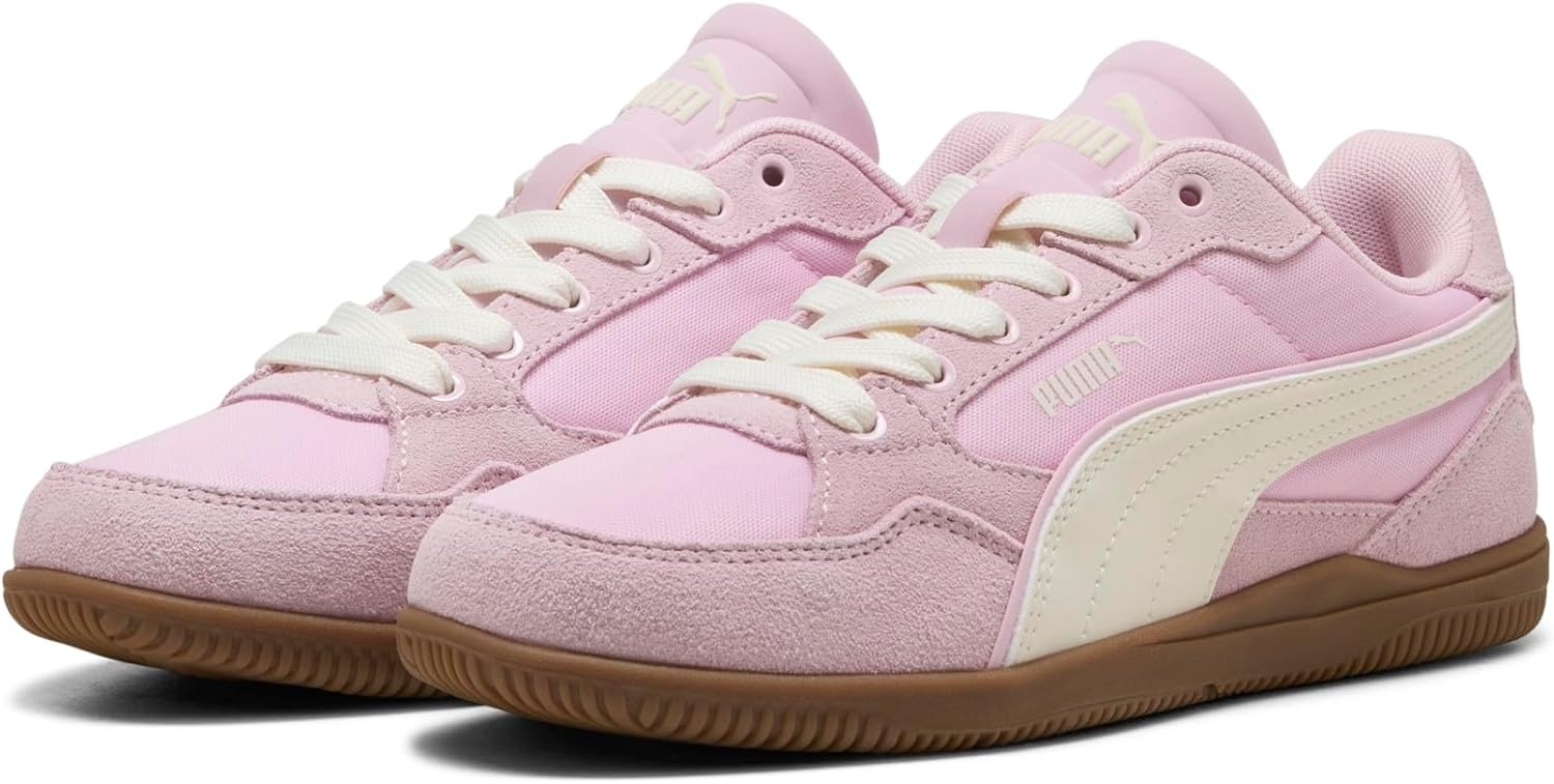 image:imagePUMA Womens KModa Mesh Lace Up Sneakers Shoes CasualPearl Pinkwarm Whitegum
