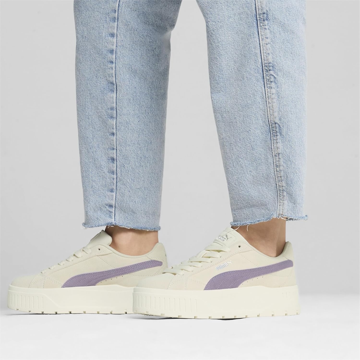 image:imagePUMA Womens Karmen II Idol SneakersFrosted Ivorypale Plum