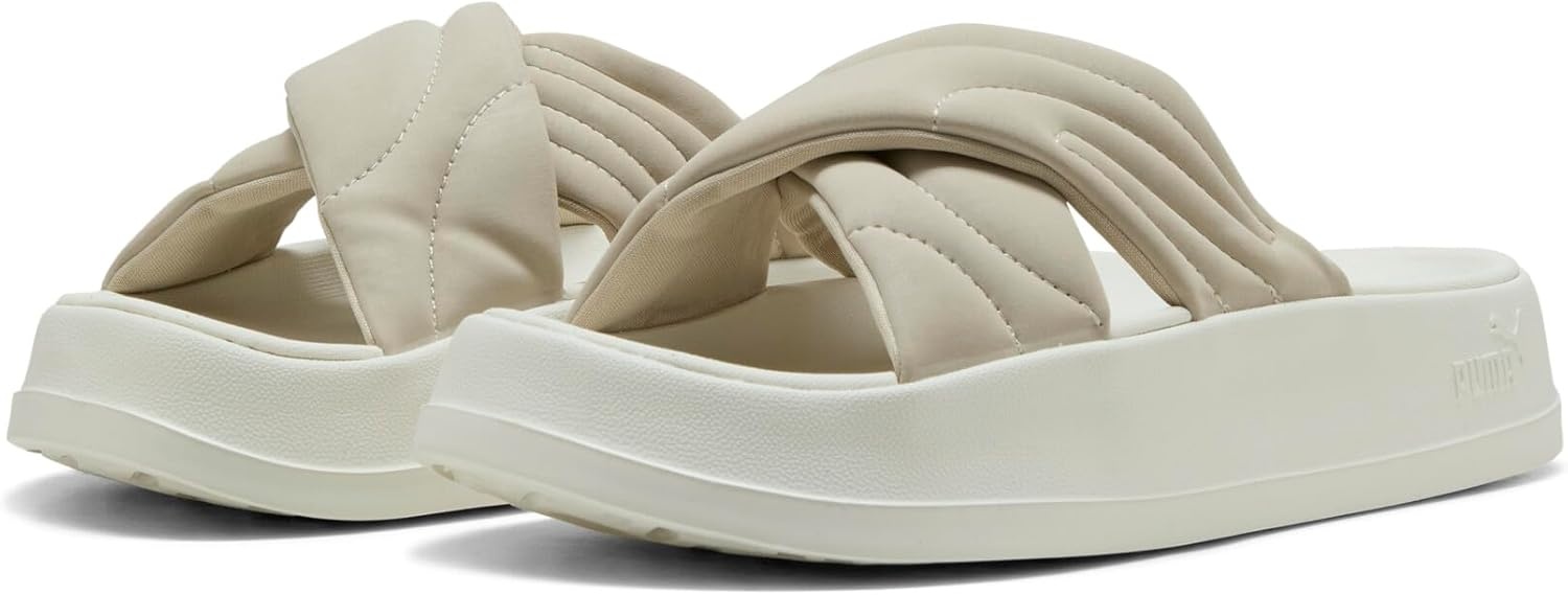 image:imagePUMA Womens Leadcat Platform Slide SandalsBeige