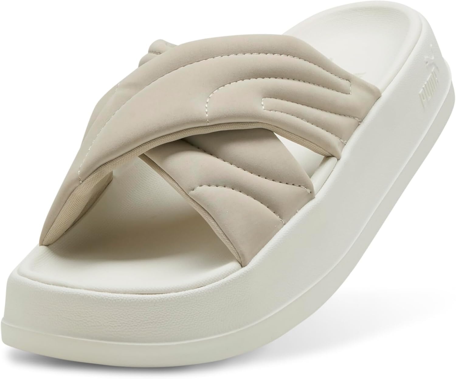 image:imagePUMA Womens Leadcat Platform Slide SandalsBeige