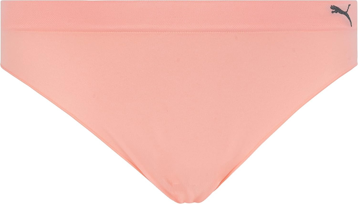 image:imagePUMA Womens Plus Size 3 Pack Seamless Bikini UnderwearElektro PeachFuchsia