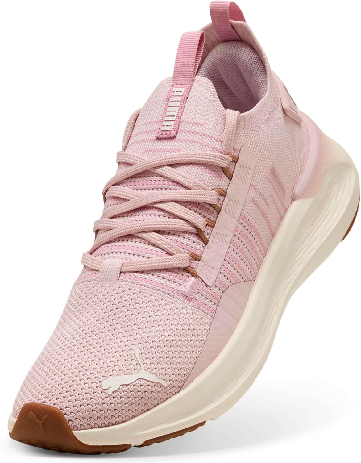 image:imagePUMA Womens Softride Symmetry Fuzion Running ShoesMauve Mistpoised Pinkwarm White Ah25