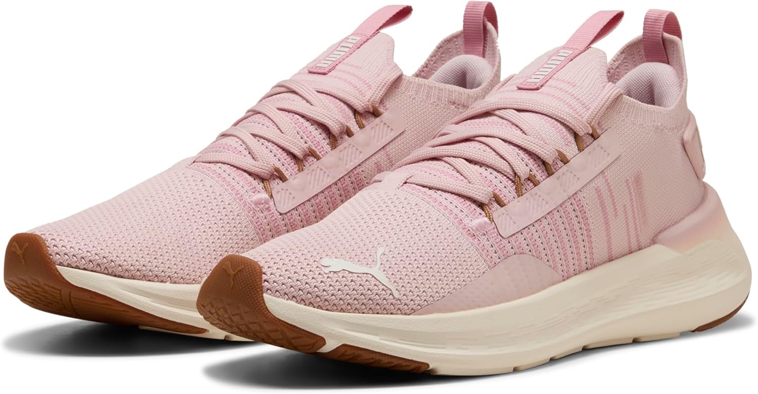 image:imagePUMA Womens Softride Symmetry Fuzion Running ShoesMauve Mistpoised Pinkwarm White Ah25