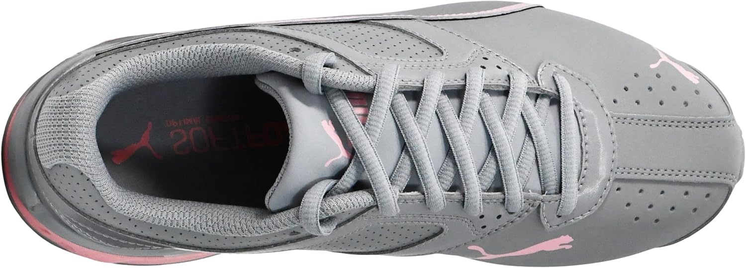 image:imagePUMA Womens Tazon 6 SneakerCool Mid Graypeach Smoothiepuma Silver