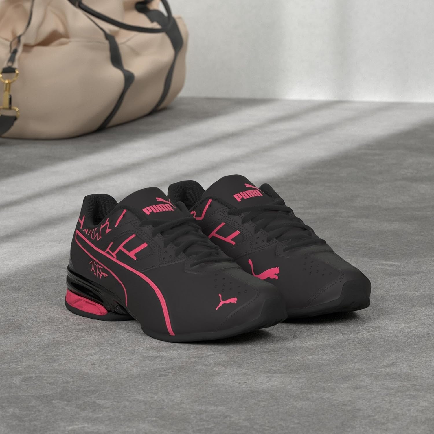 image:imagePUMA Womens Tazon 6 SneakerPuma Blacknrgy Rose