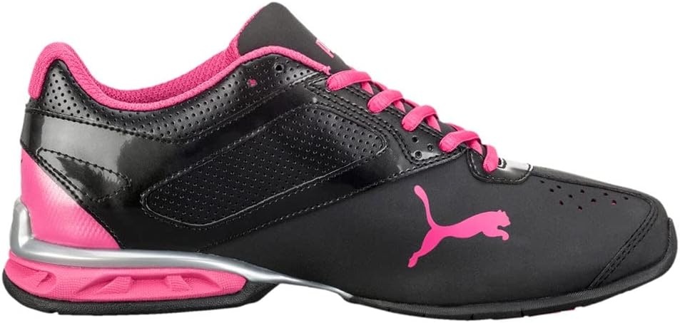 image:imagePUMA Womens Tazon 6 SneakerPuma Blackpuma Silverbeetroot Purple
