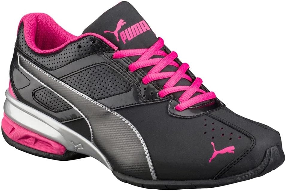 image:imagePUMA Womens Tazon 6 SneakerPuma Blackpuma Silverbeetroot Purple