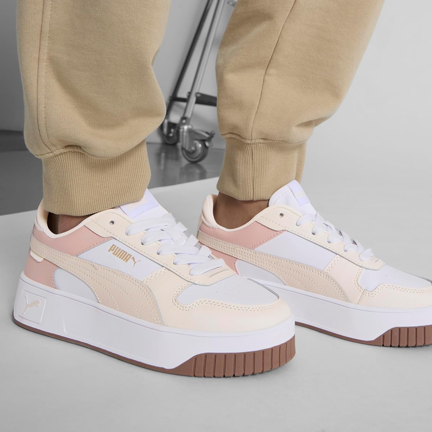image:imagePUMA Womens Tazon 6 SneakerPuma White Alpine Snow Frosted Ivory
