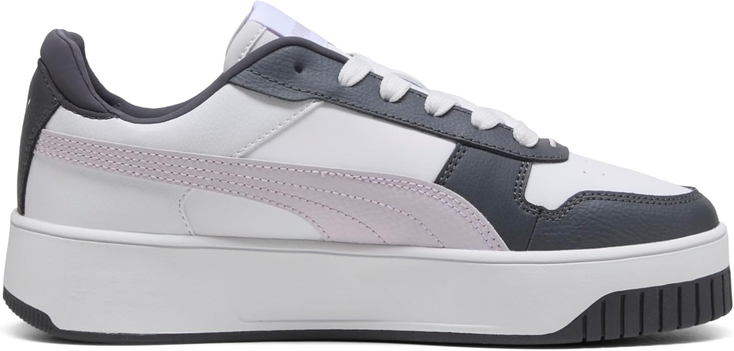image:imagePUMA Womens Tazon 6 SneakerPuma White Lilac Frost Galactic Gray