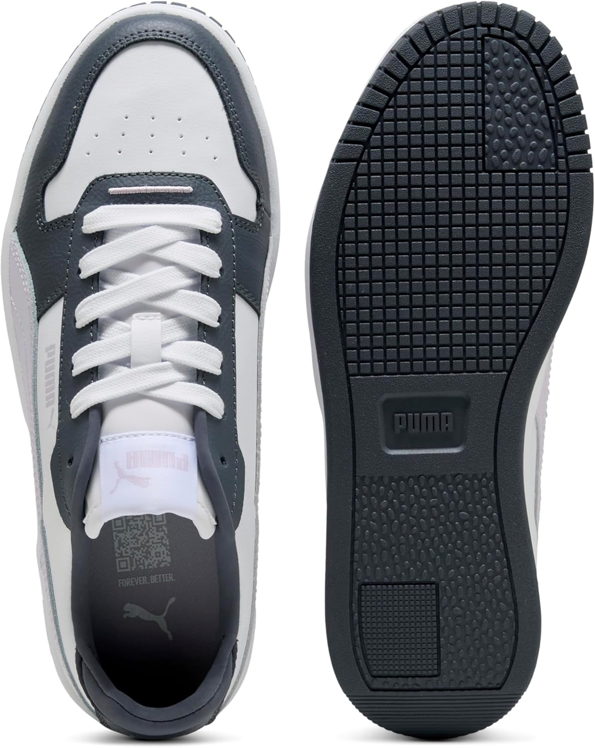 image:imagePUMA Womens Tazon 6 SneakerPuma White Lilac Frost Galactic Gray