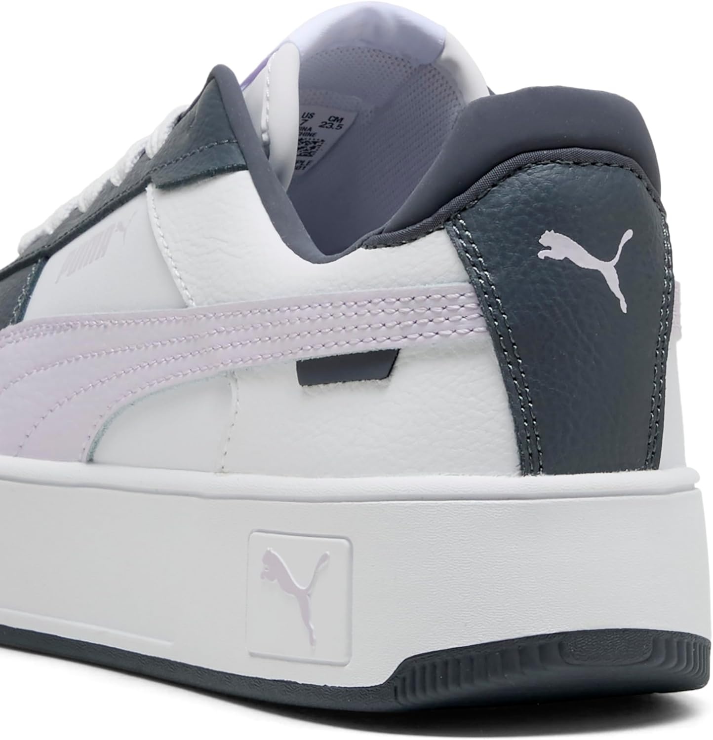 image:imagePUMA Womens Tazon 6 SneakerPuma White Lilac Frost Galactic Gray