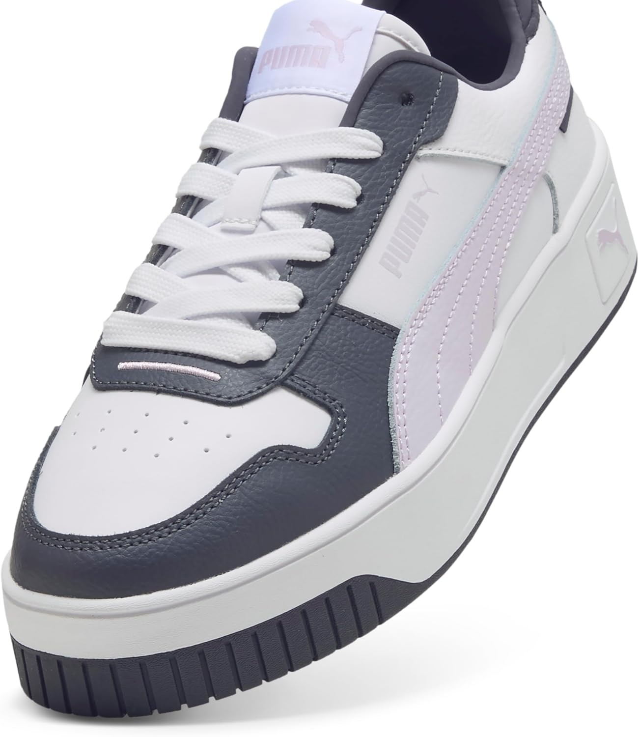 image:imagePUMA Womens Tazon 6 SneakerPuma White Lilac Frost Galactic Gray