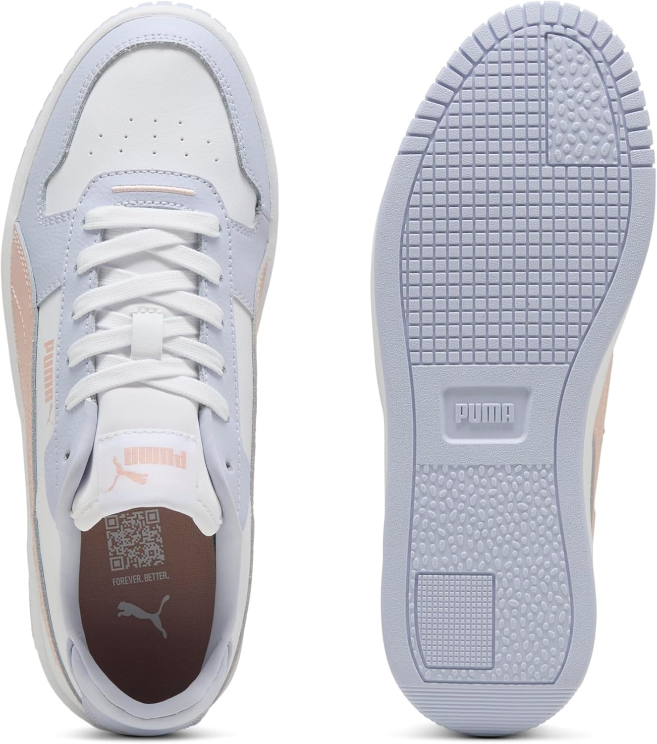 image:imagePUMA Womens Tazon 6 SneakerPuma White Rose Quartz Cool Weather