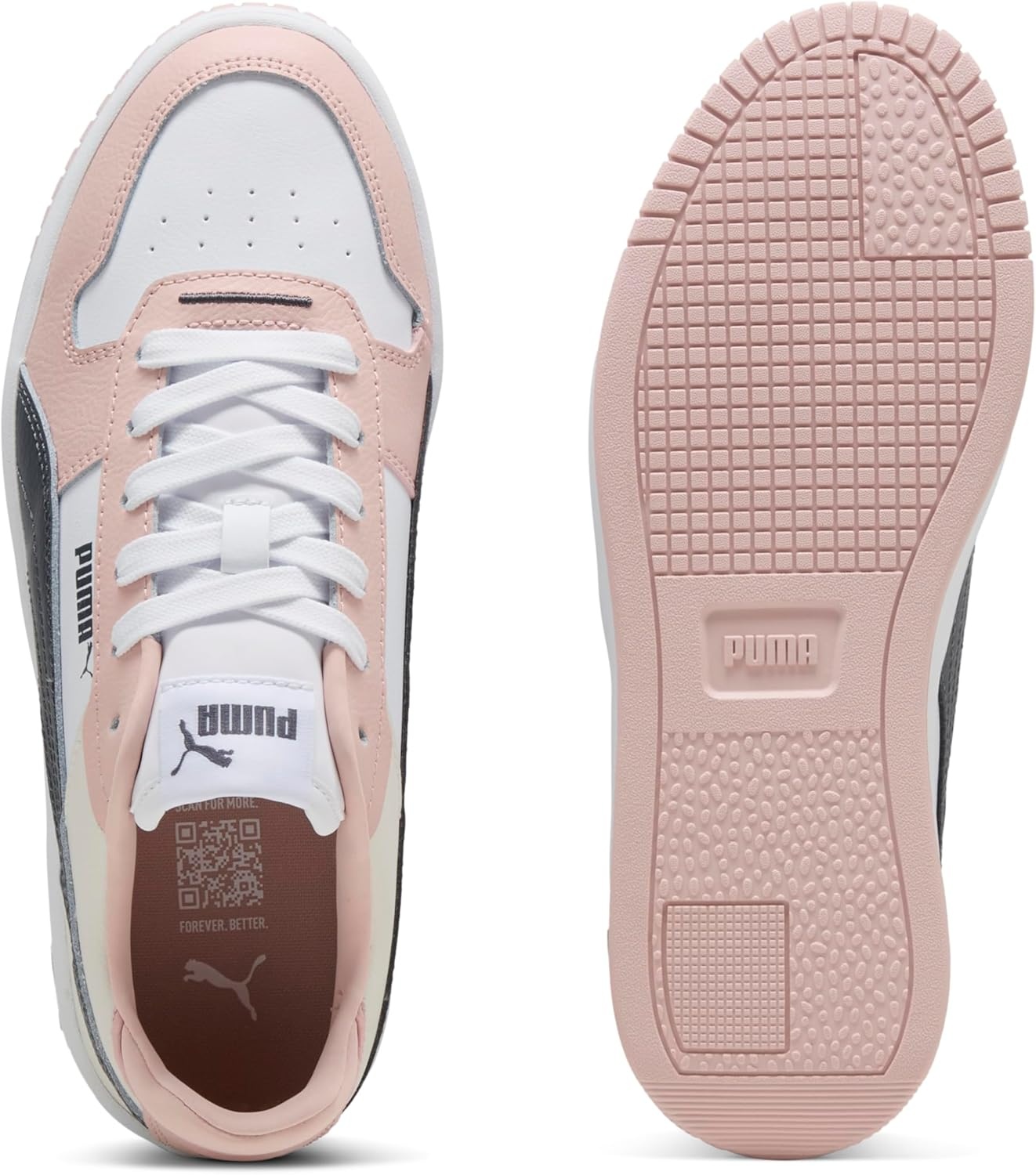 image:imagePUMA Womens Tazon 6 SneakerPuma White Strong Gray Rose Quartz