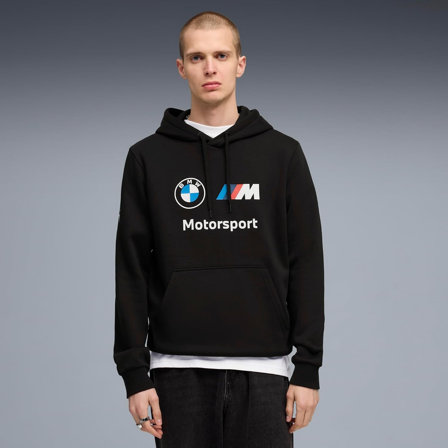 image:imagePUMA mens Bmw M Motorsport Essentials Fleece HoodiePuma Black