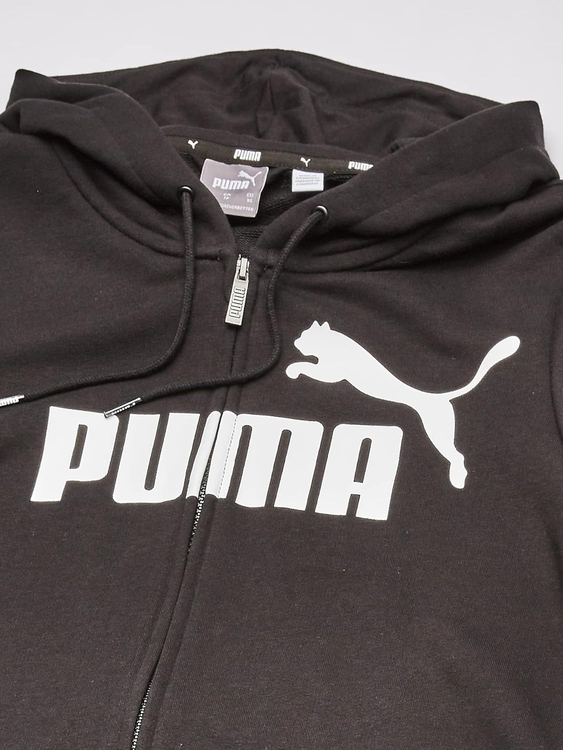 image:imagePUMA mens Essentials Logo Fleece Hoodie Available in Big amp TallBlacklogo