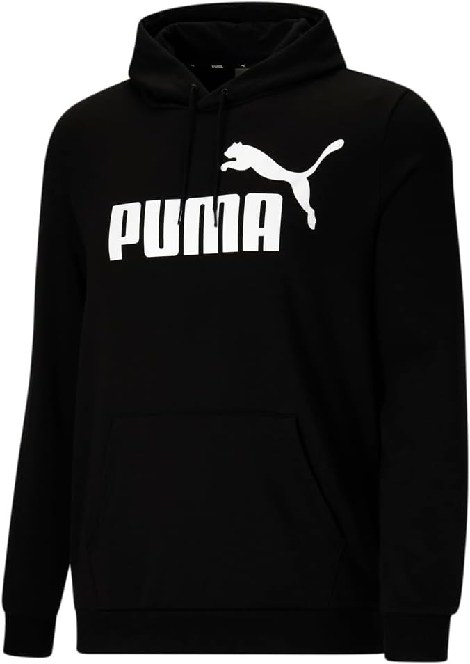 image:imagePUMA mens Essentials Logo Fleece Hoodie Available in Big amp TallCotton Black