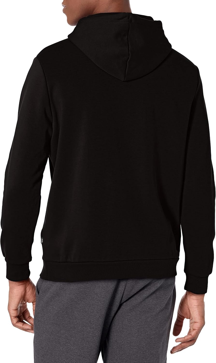 image:imagePUMA mens Essentials Logo Fleece Hoodie Available in Big amp TallCotton Blackgold