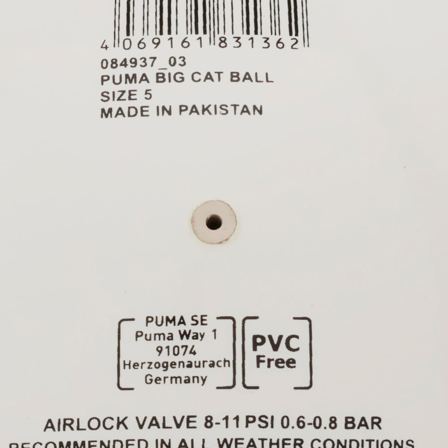 image:imagePuma Big Cat Soccer BallPuma WhitePuma Black