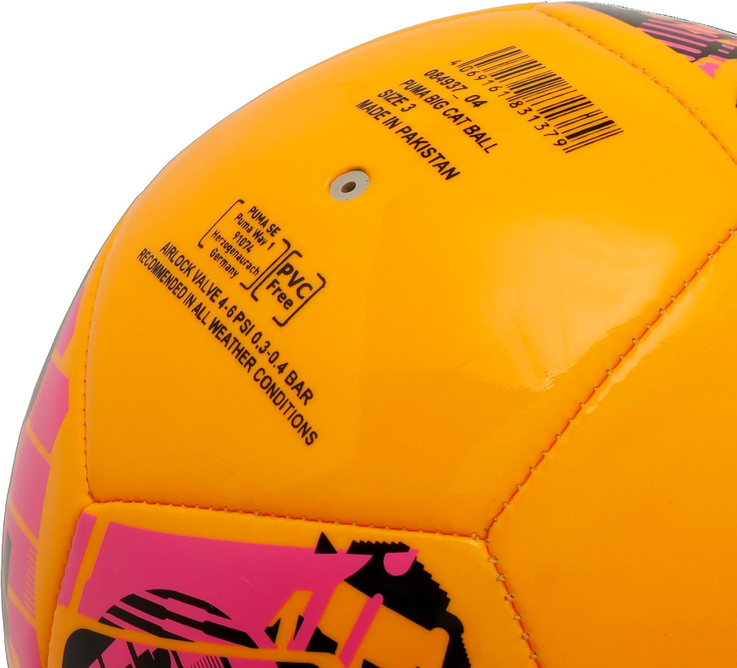 image:imagePuma Big Cat Soccer BallSun StreamPuma BlackPoison Pink