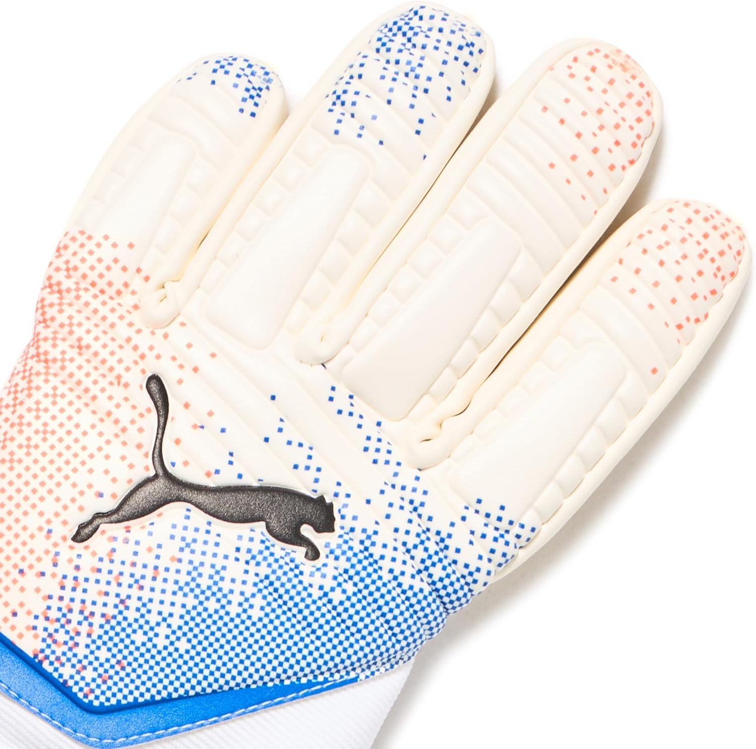 image:imagePuma Future Match Soccer GlovesWhiteGlowing RedUltra Blue AH25
