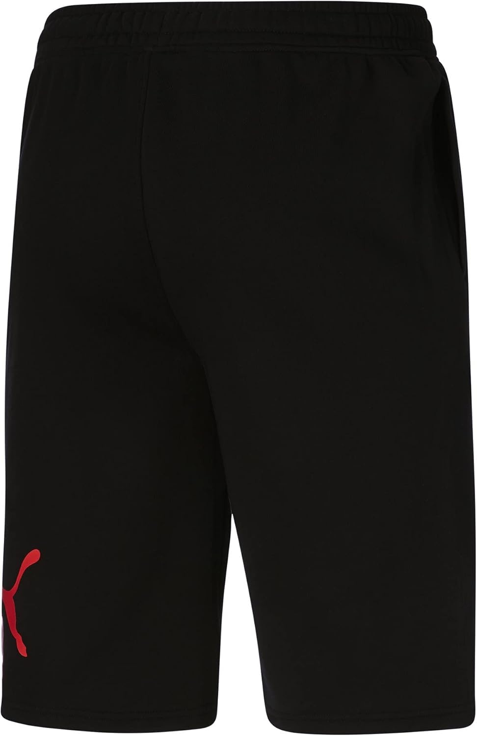 image:imagePuma Mens Big Logo Fleece 10 Shorts Available in Big amp TallCotton Blackhigh Risk Red