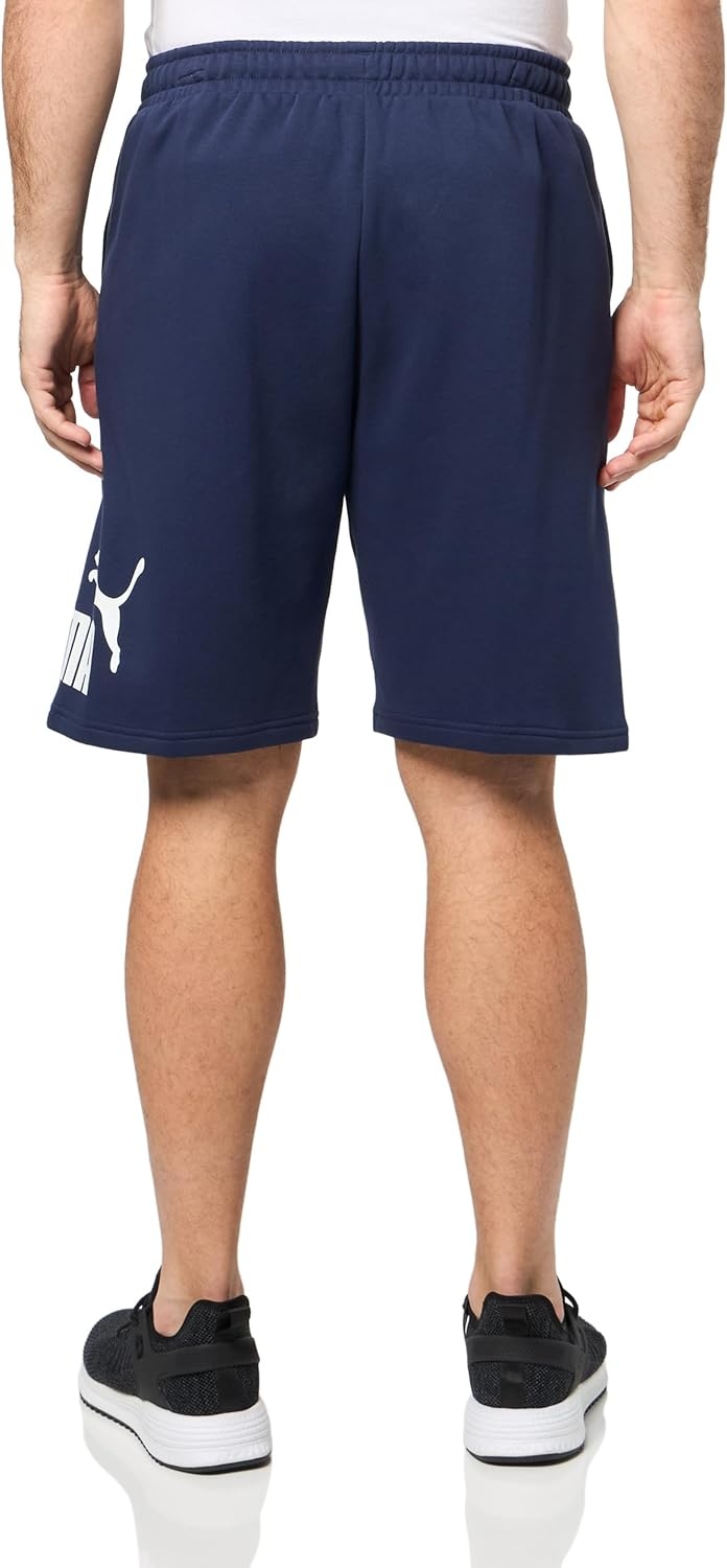 image:imagePuma Mens Big Logo Fleece 10 Shorts Available in Big amp TallPuma Navy