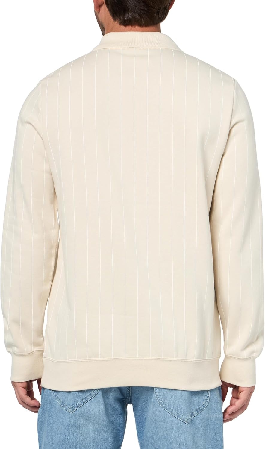 image:imagePuma Mens Class Long Sleeve Fleece PoloAlpine Snow Ah25