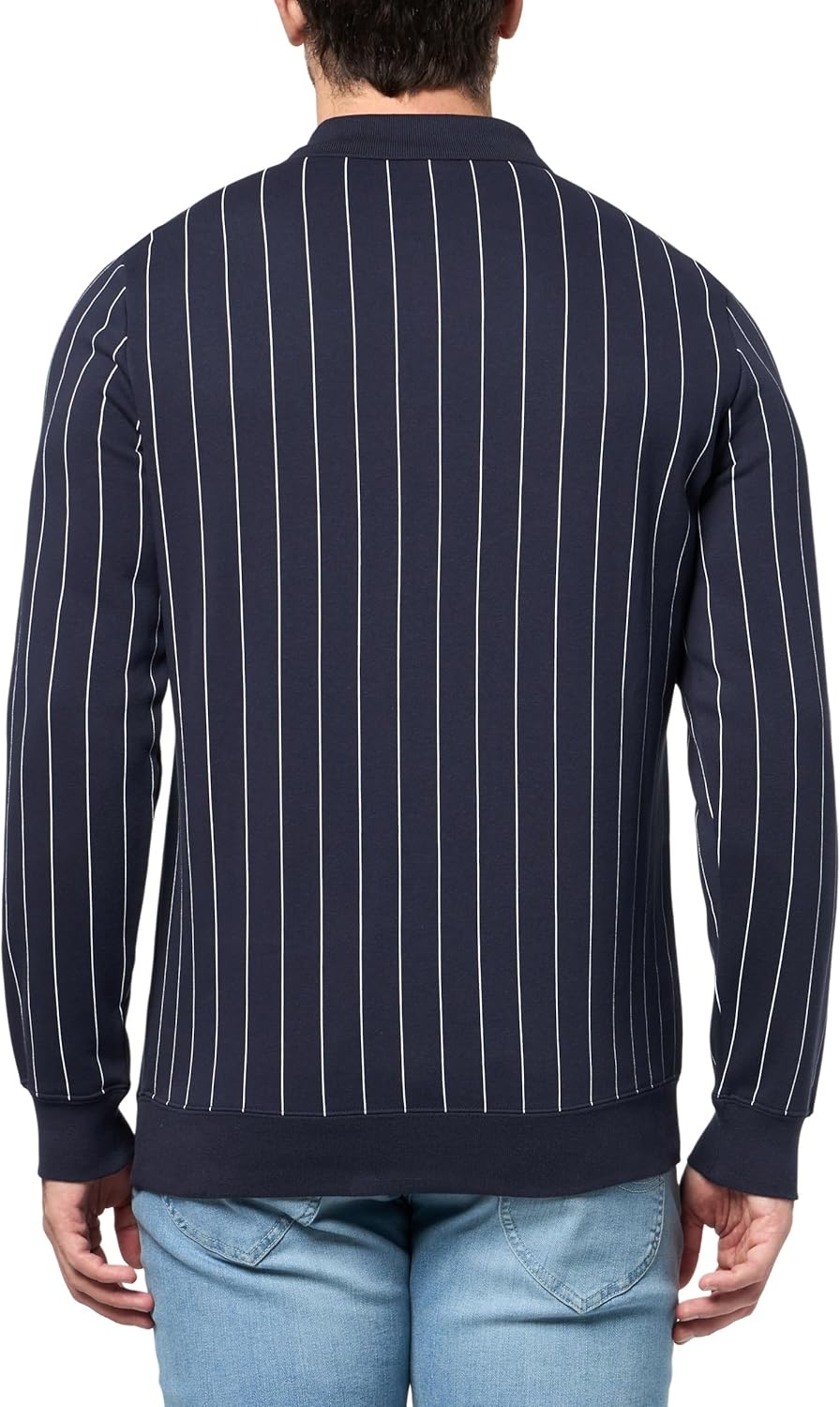 image:imagePuma Mens Class Long Sleeve Fleece PoloNew Navy Ah25