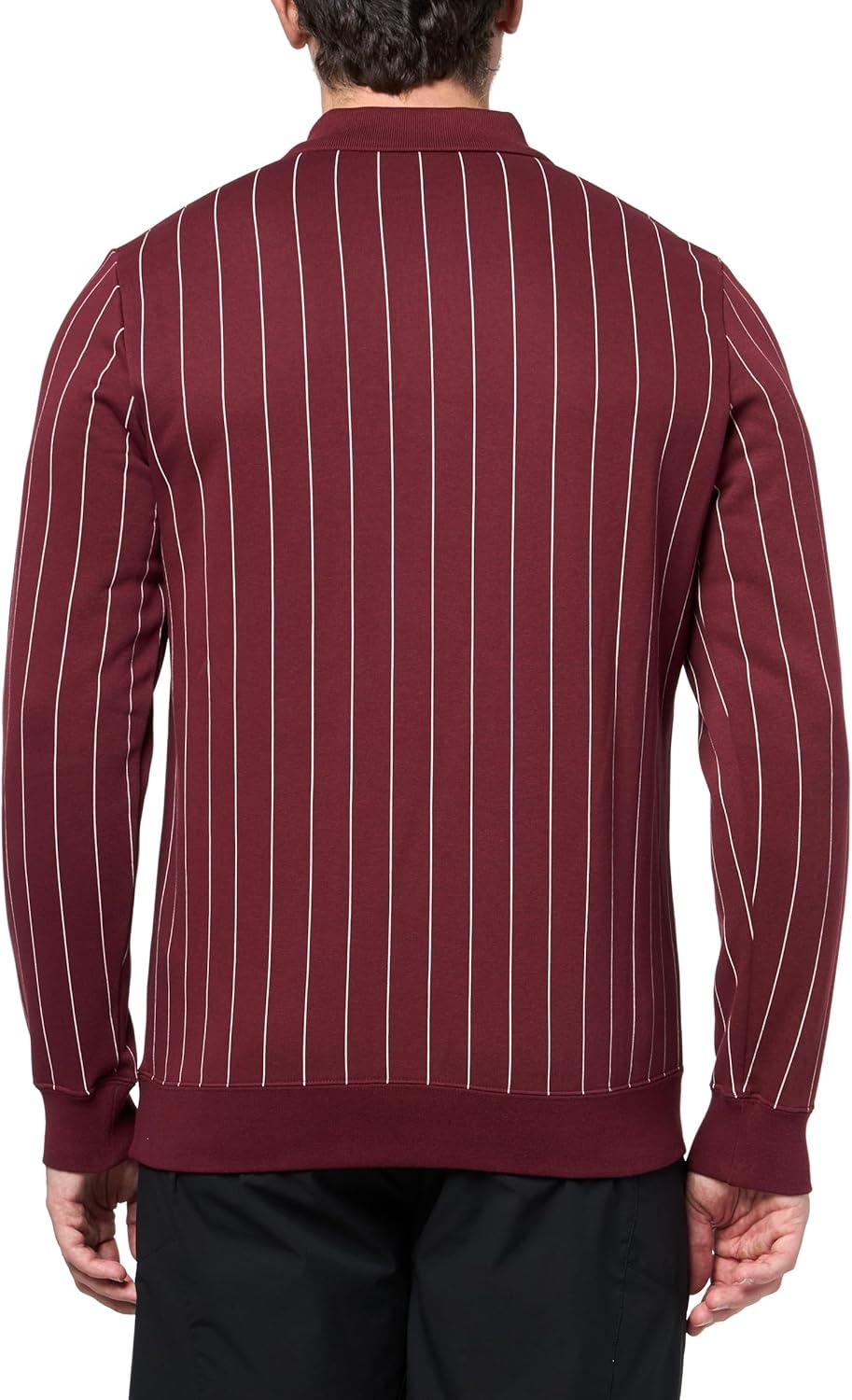 image:imagePuma Mens Class Long Sleeve Fleece PoloRuby Shimmer Ah25