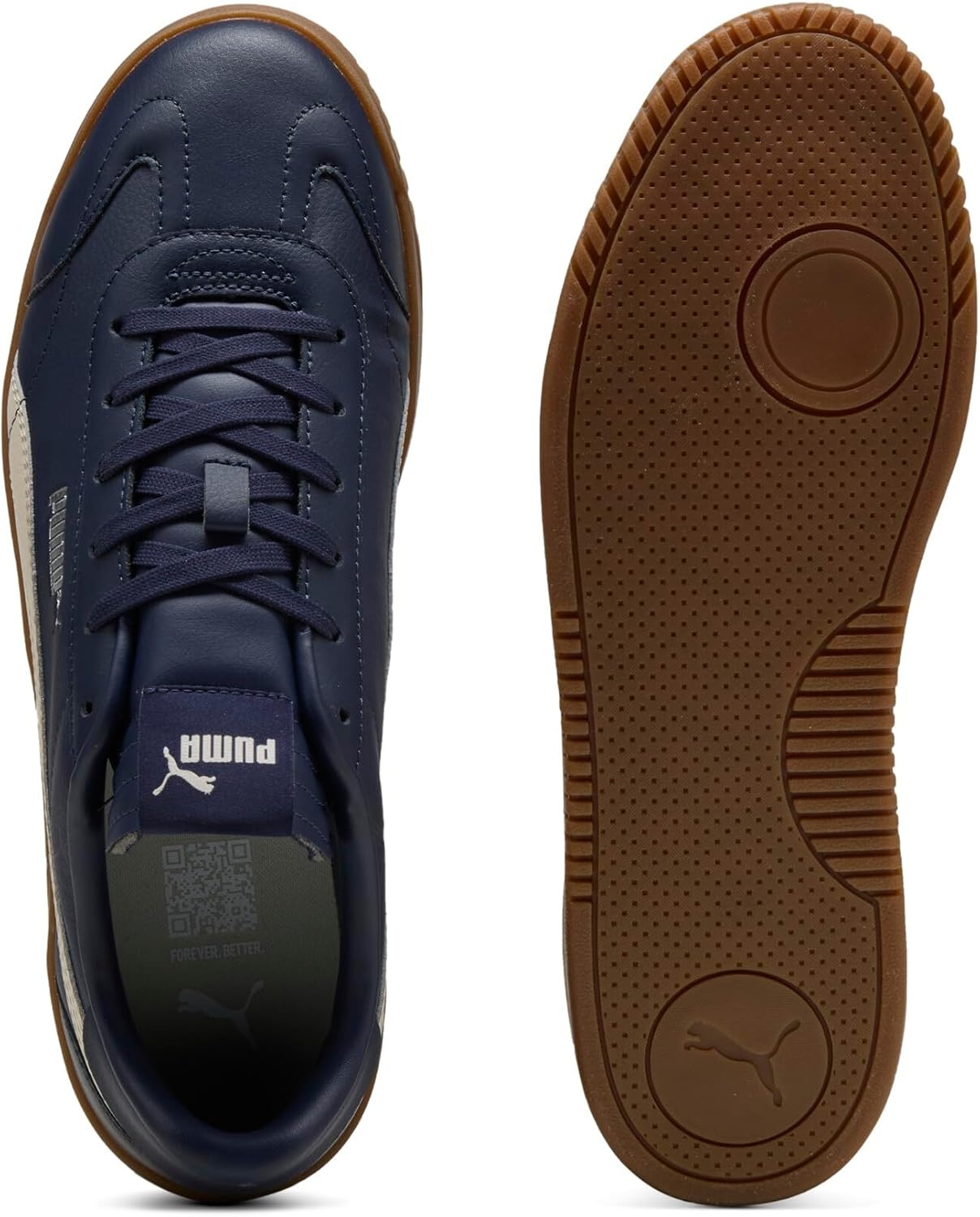 image:imagePuma Mens Club 5v5Puma Navyalpine Snowpuma Silver