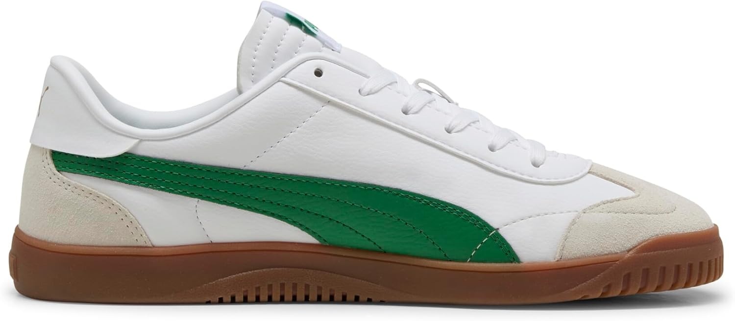 image:imagePuma Mens Club 5v5Puma Whitearchive Greenvapor Gray