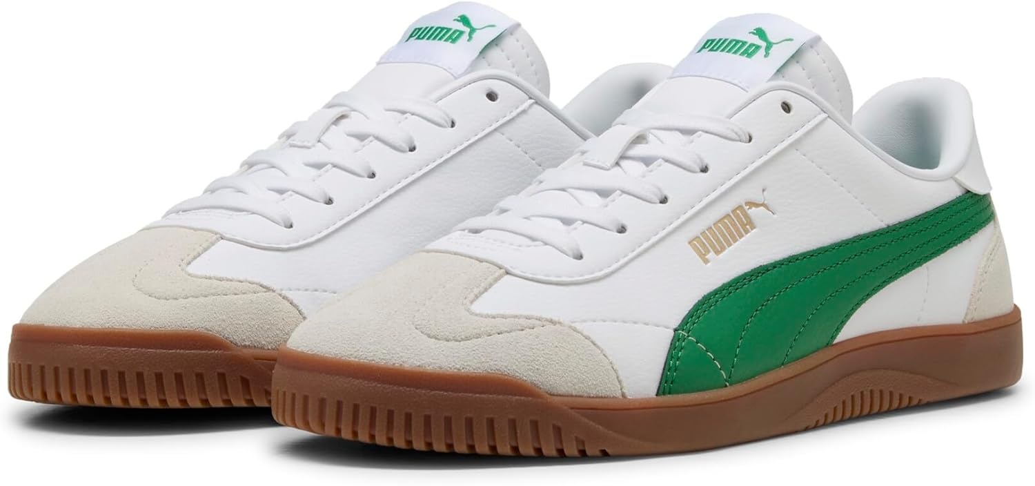 image:imagePuma Mens Club 5v5Puma Whitearchive Greenvapor Gray