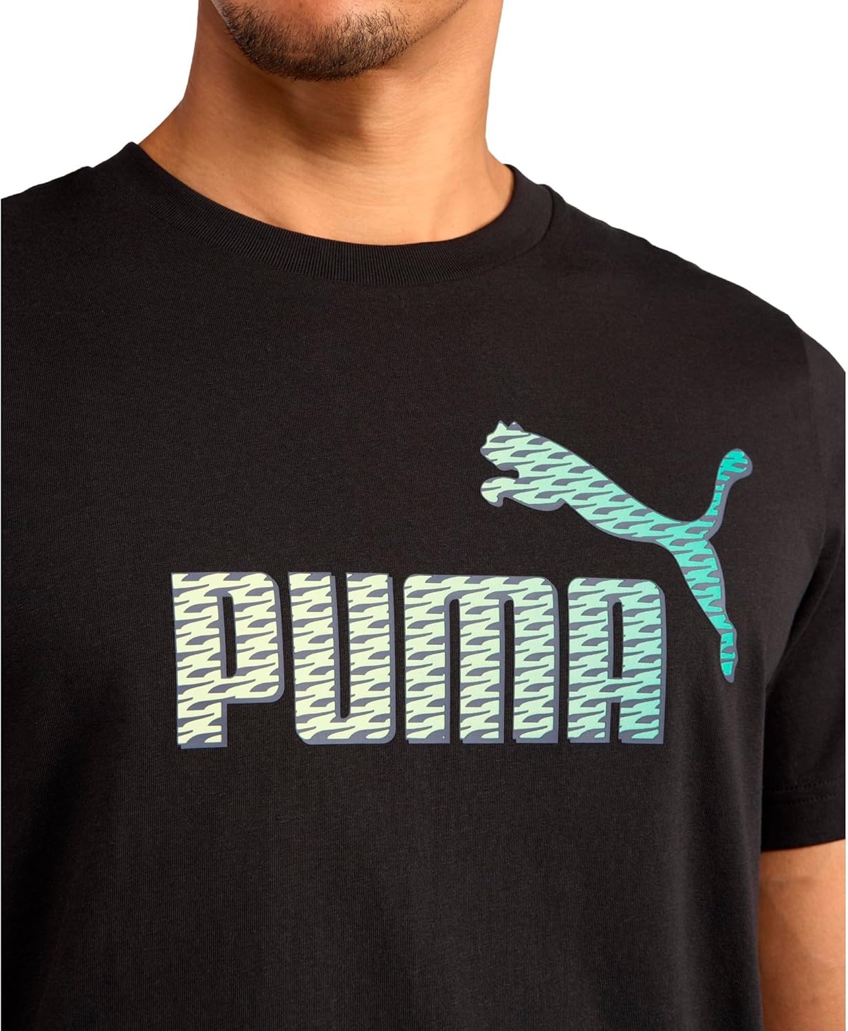 image:imagePuma Mens Graphic Logo TShirtPuma Black