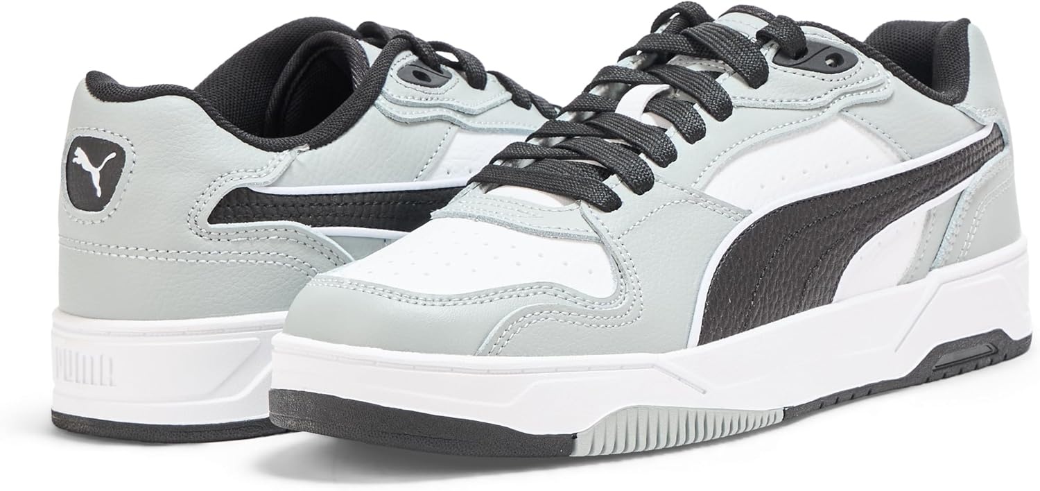 image:imagePuma Mens Rbd Break Low ShoesWhiteblackcool Mid Gray Ah25