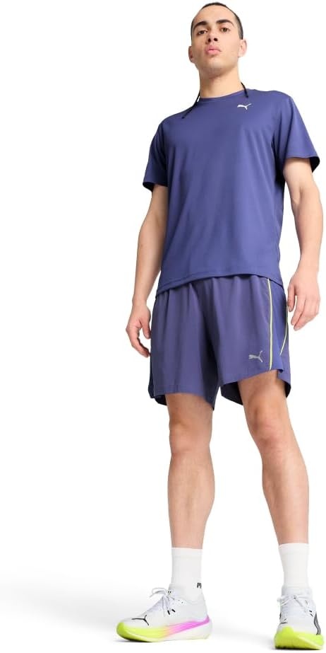 image:imagePuma Mens Run Favorite Velocity 7 ShortsBlue Crystal Ss25